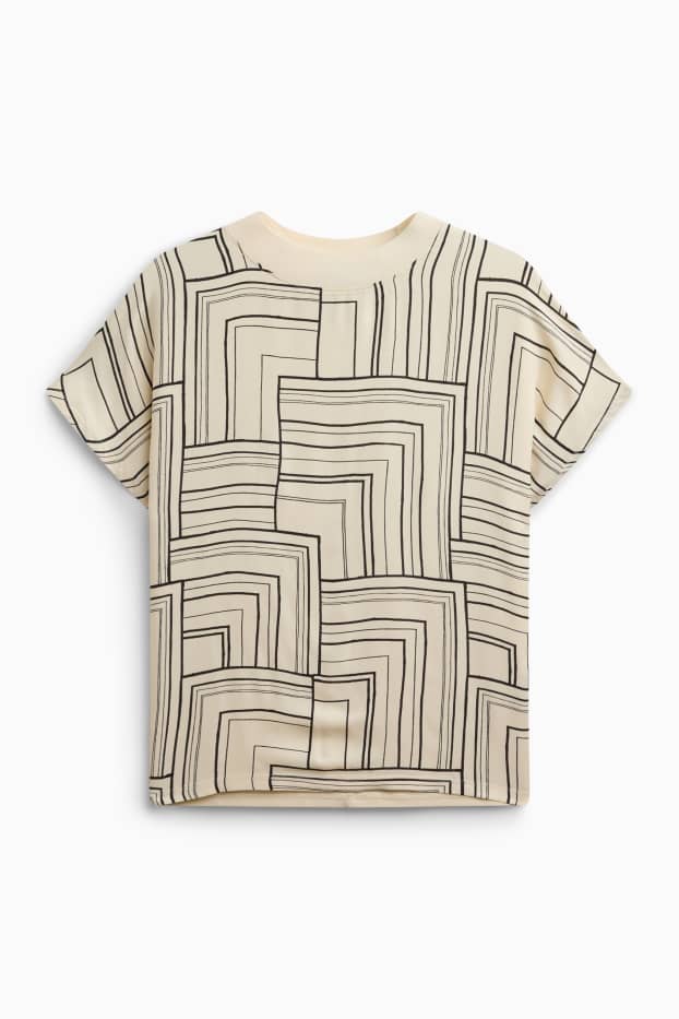 Donna - T-shirt - crema