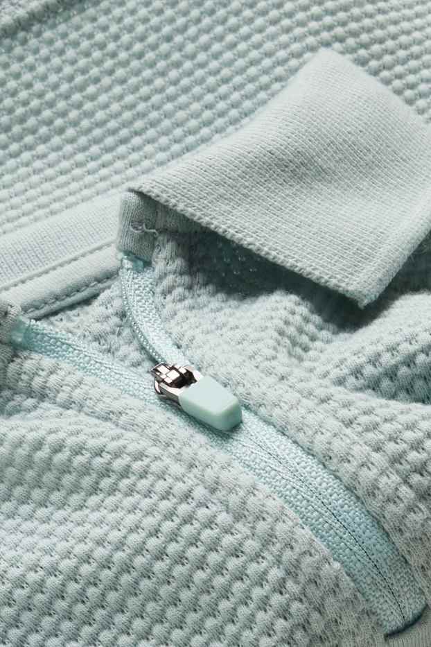 Kinder Jungen - Poloshirt - strukturiert - hellblau