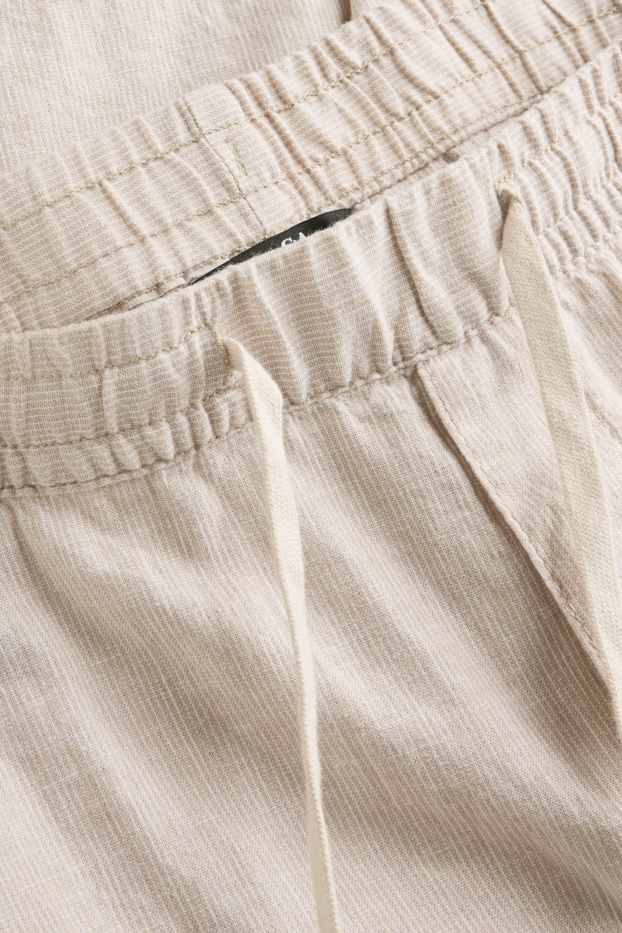 Uomo - Shorts - crema