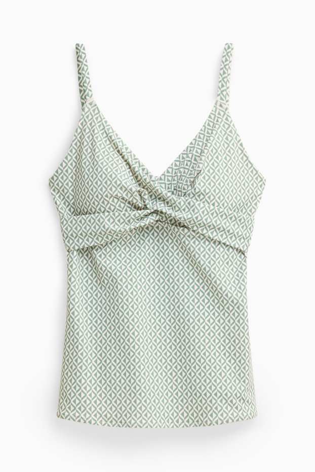Dames - Tankini - lichtgroen