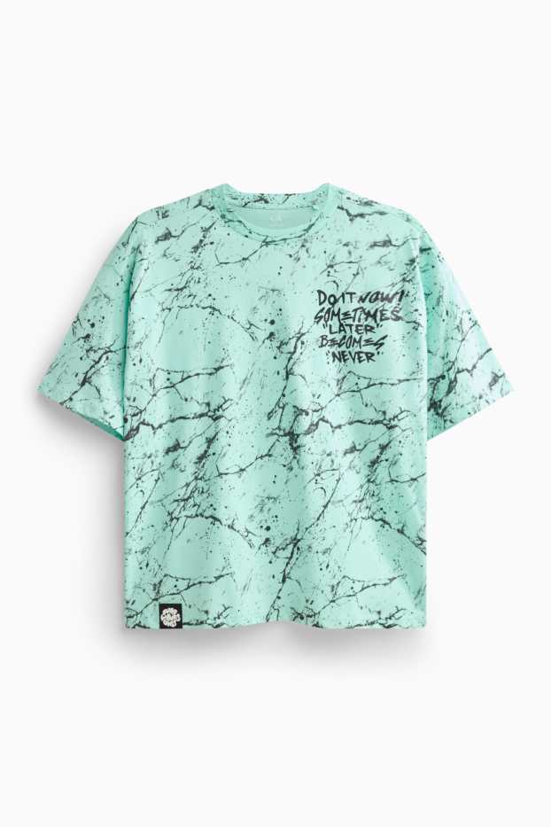 Kinderen: jongens - T-shirt - turquoise