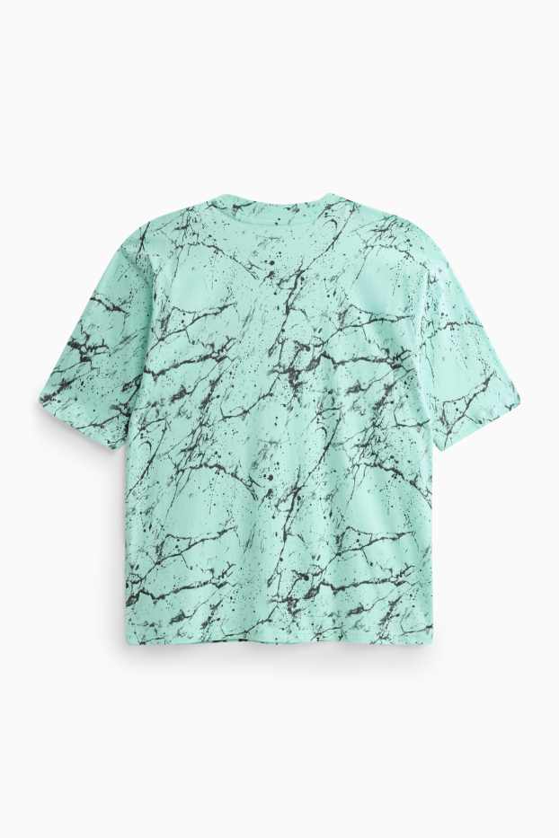 Kinderen: jongens - T-shirt - turquoise