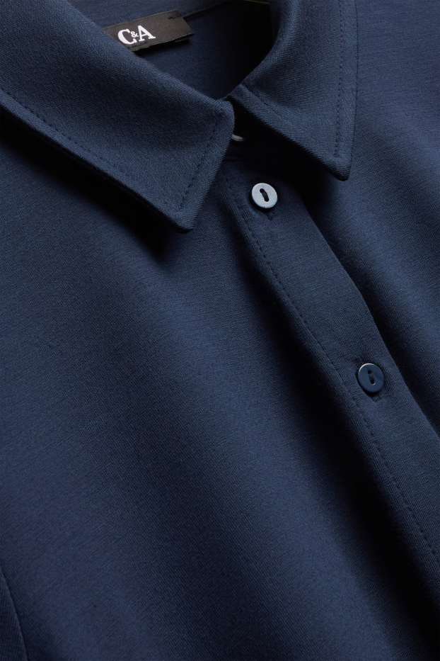 Donna - Camicetta - blu scuro