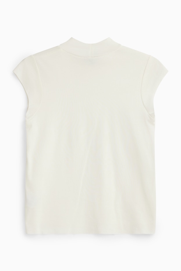 Femei - Tricou - slim fit - alb