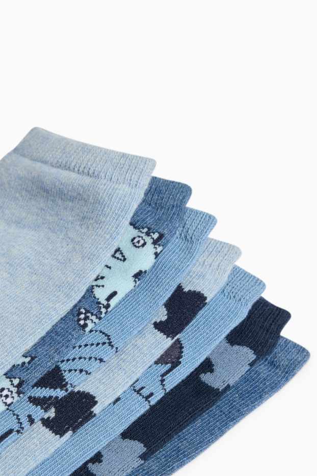 Dzieci chłopcy - Skarpetki - niebieski