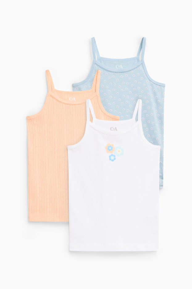 Děti - dívky - Nátělník - světle modrá