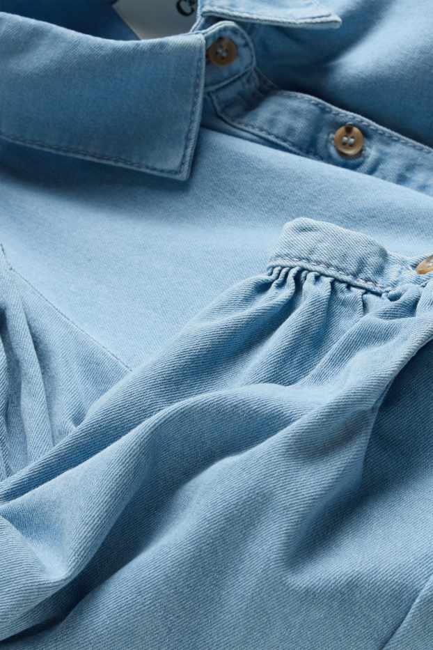 Dames - Blouse - blauw