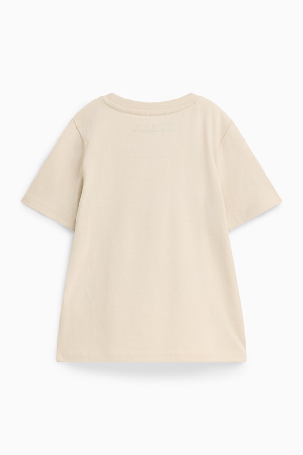 Enfants garçons - T-shirt à manches courtes - beige