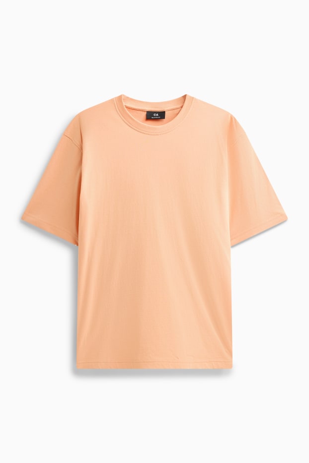 Herren - T-Shirt - Relaxed Fit - hellorange