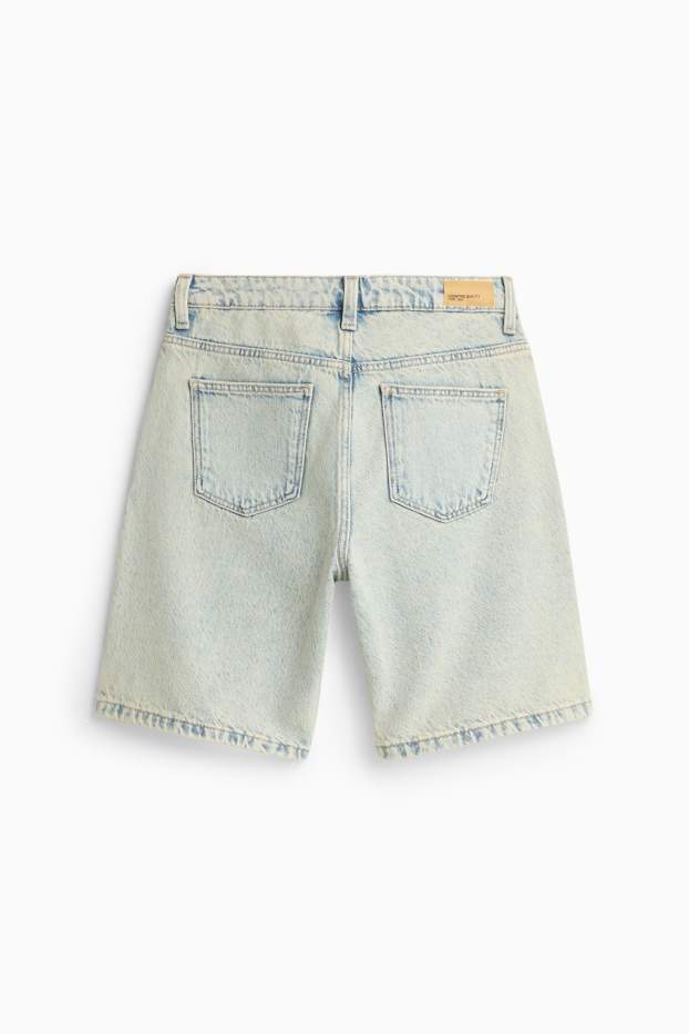 Enfants filles - Short en jean - jean bleu-gris