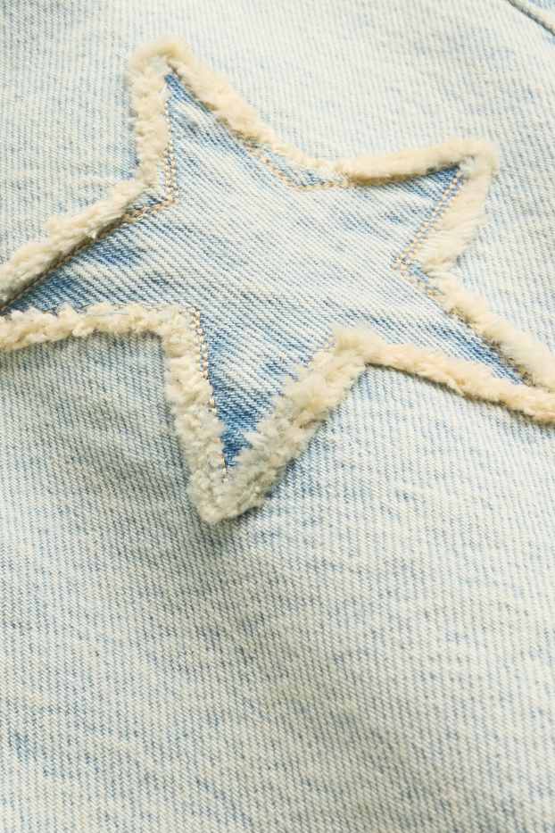 Enfants filles - Short en jean - jean bleu-gris