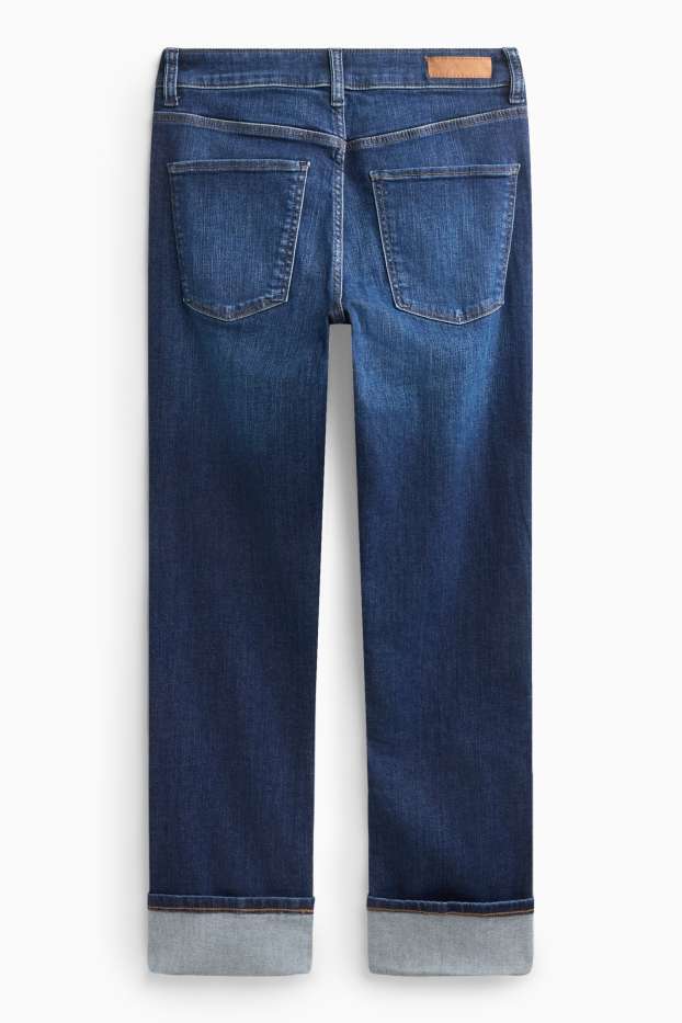 Femei - Jeans - denim-albastru închis