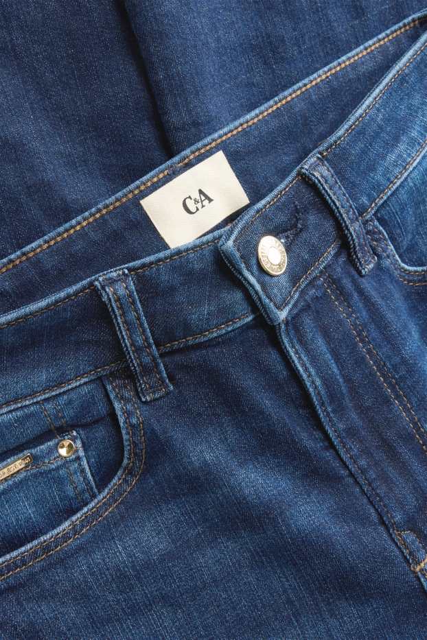 Femei - Jeans - denim-albastru închis