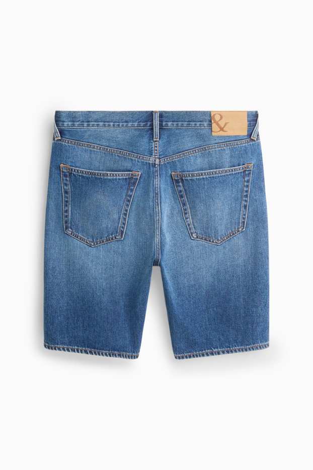 Uomo - Shorts di jeans - jeans blu