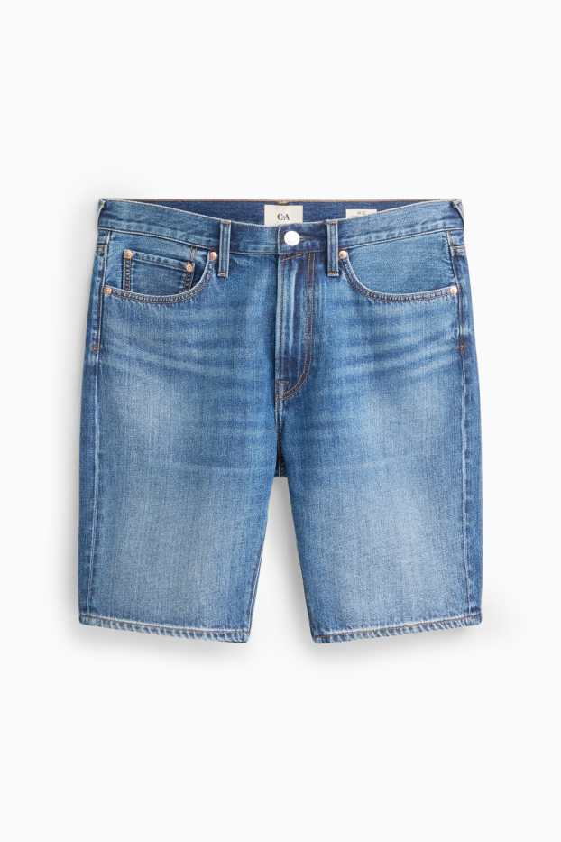 Uomo - Shorts di jeans - jeans blu