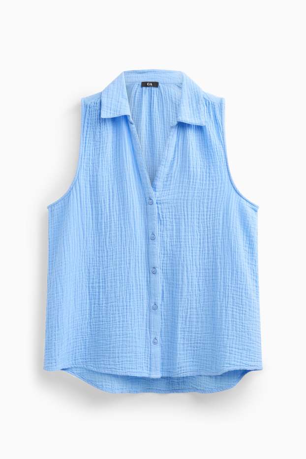 Donna - Camicia - azzurro