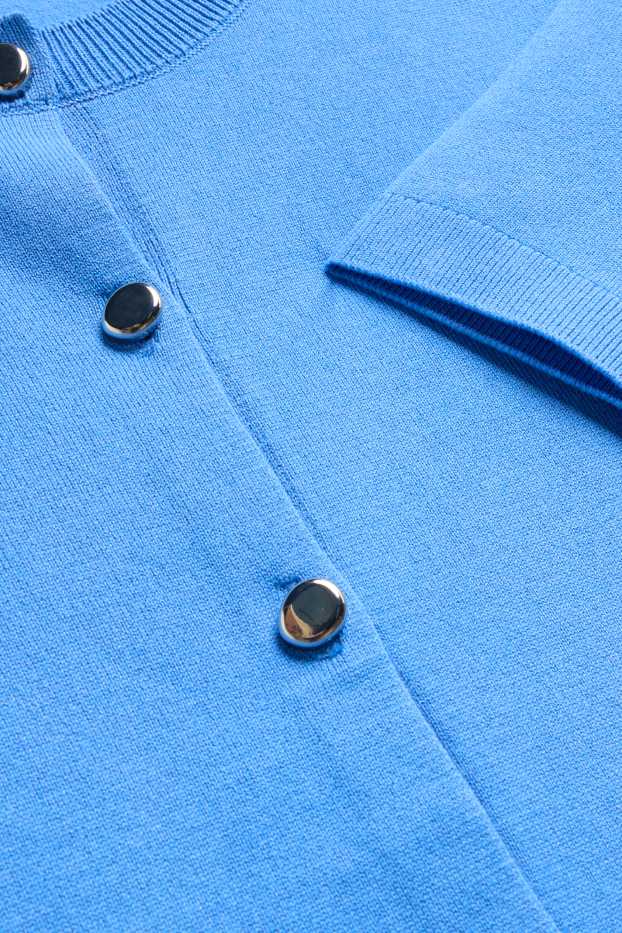 Damen - Strickjacke - hellblau