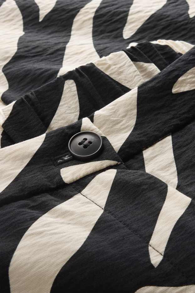 Dámské - Kalhoty - černá/bílá