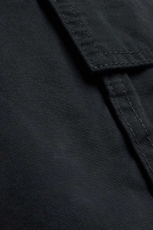 Bărbați - Pantaloni scurți cargo - negru