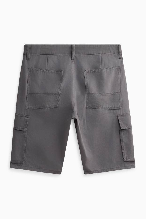 Hommes - Short - gris foncé
