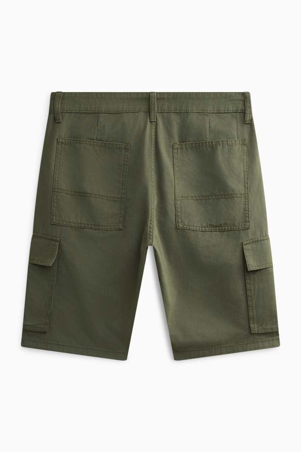 Hommes - Short - kaki