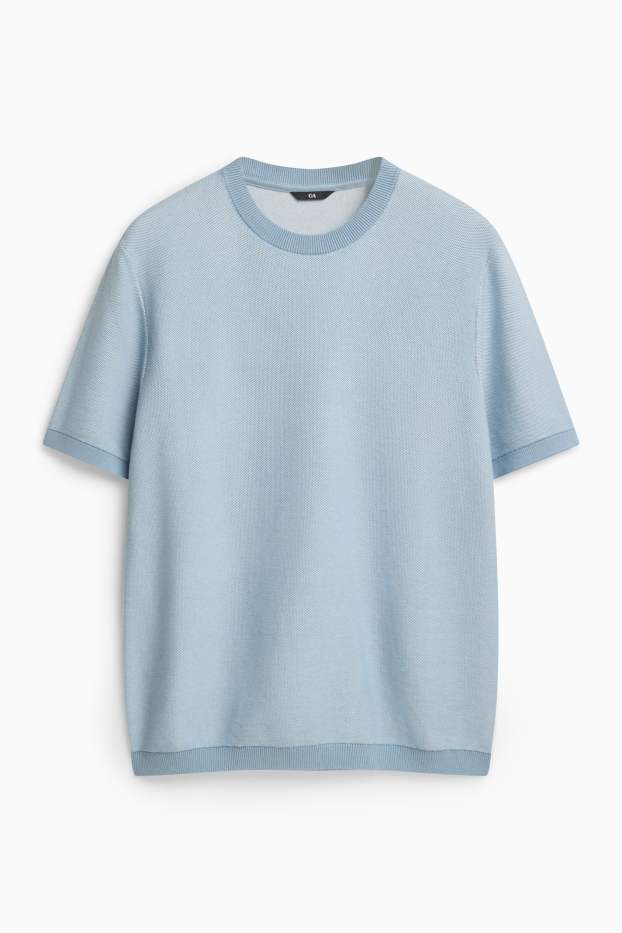 Heren - Trui - blauw