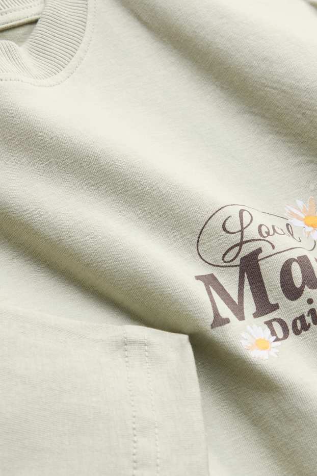 Donna - T-shirt - verde menta