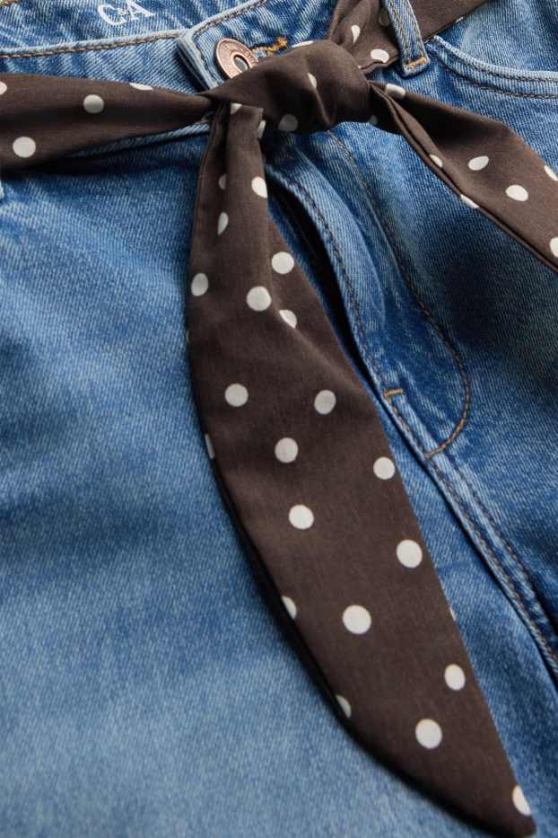 Enfants filles - Short en jean - jean bleu