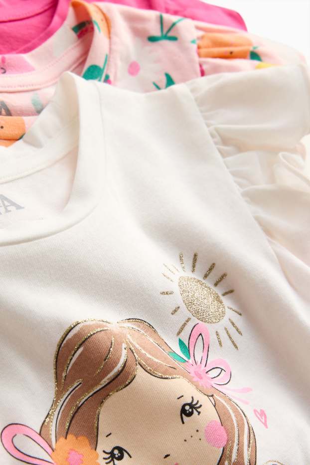 Kinderen: meisjes - T-shirt - wit