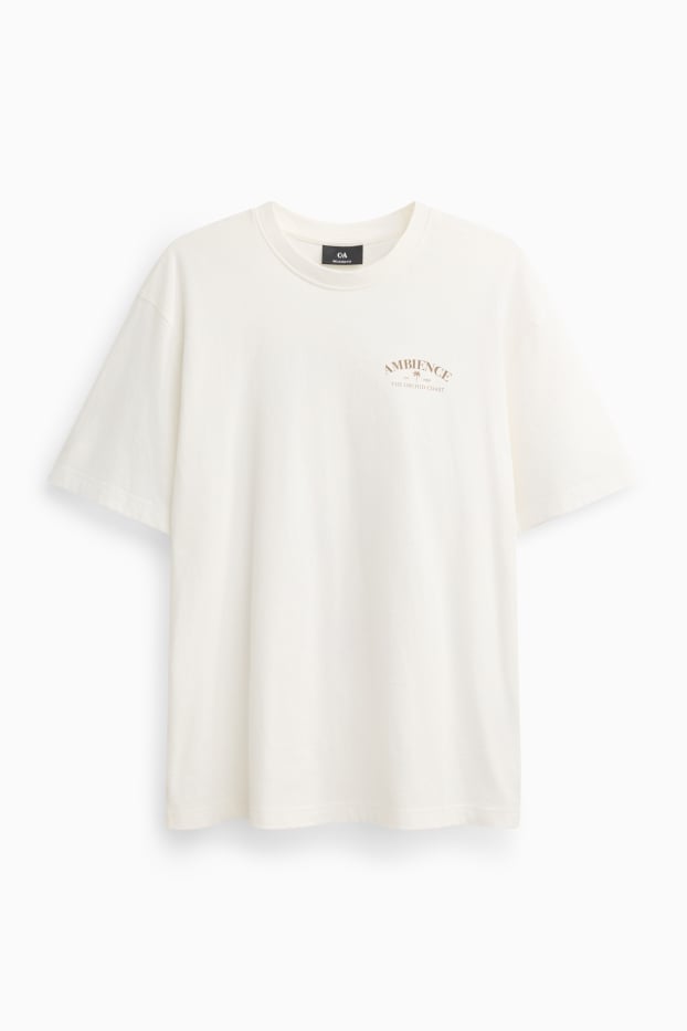 Unisex - T-Shirt - Relaxed Fit - weiß