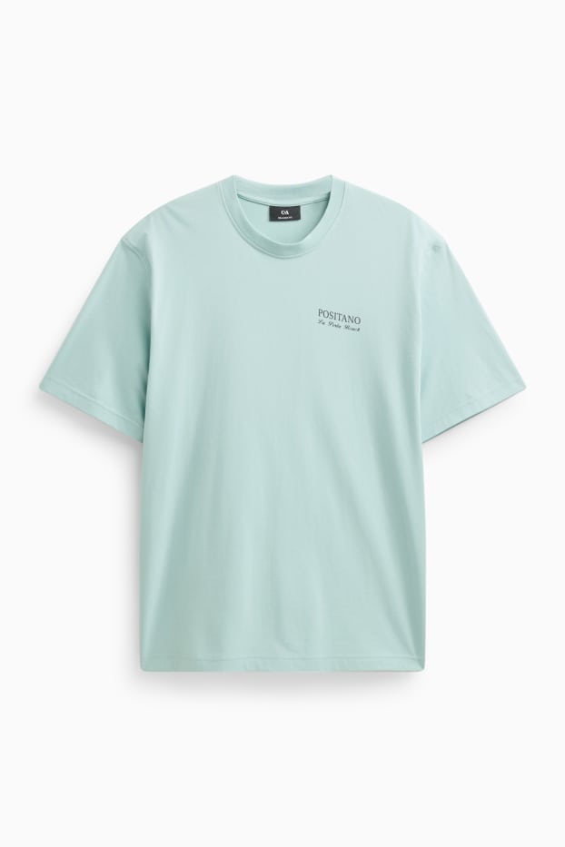 Home - Samarreta - blau clar