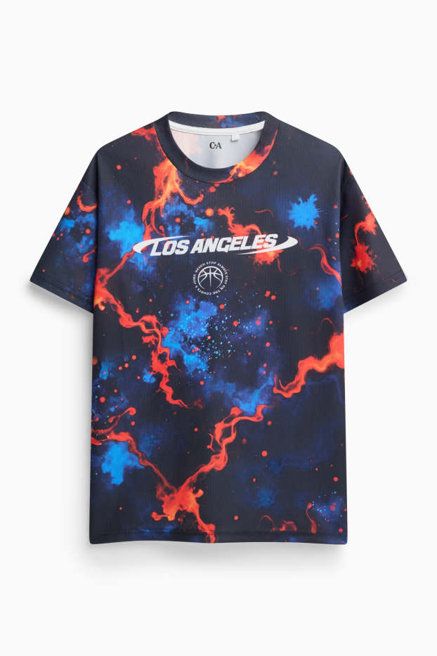 Bambini - Los Angeles - t-shirt - fantasia - blu scuro