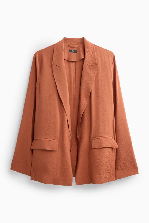 Damen - Business-Blazer - Regular Fit - braun