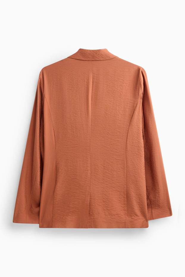 Damen - Business-Blazer - Regular Fit - braun