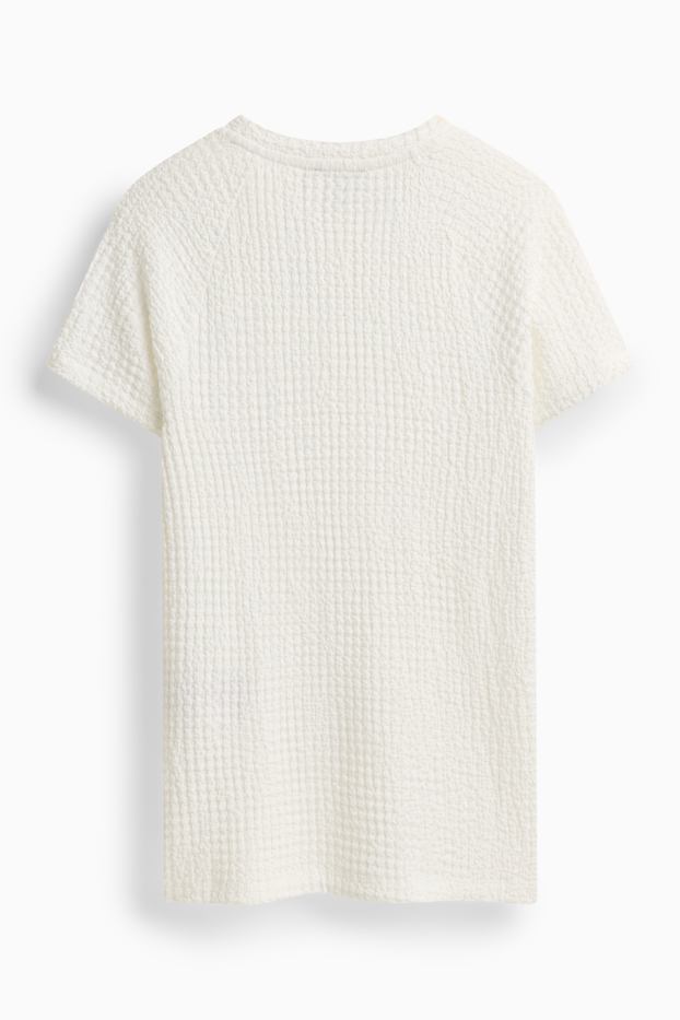 Femei - Tricou - crem