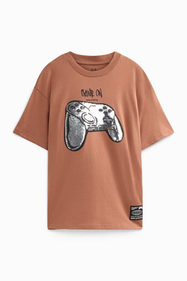 Children Boys - T-shirt - brown