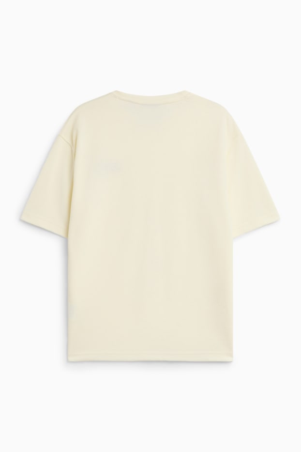 Men - T-shirt - cremewhite