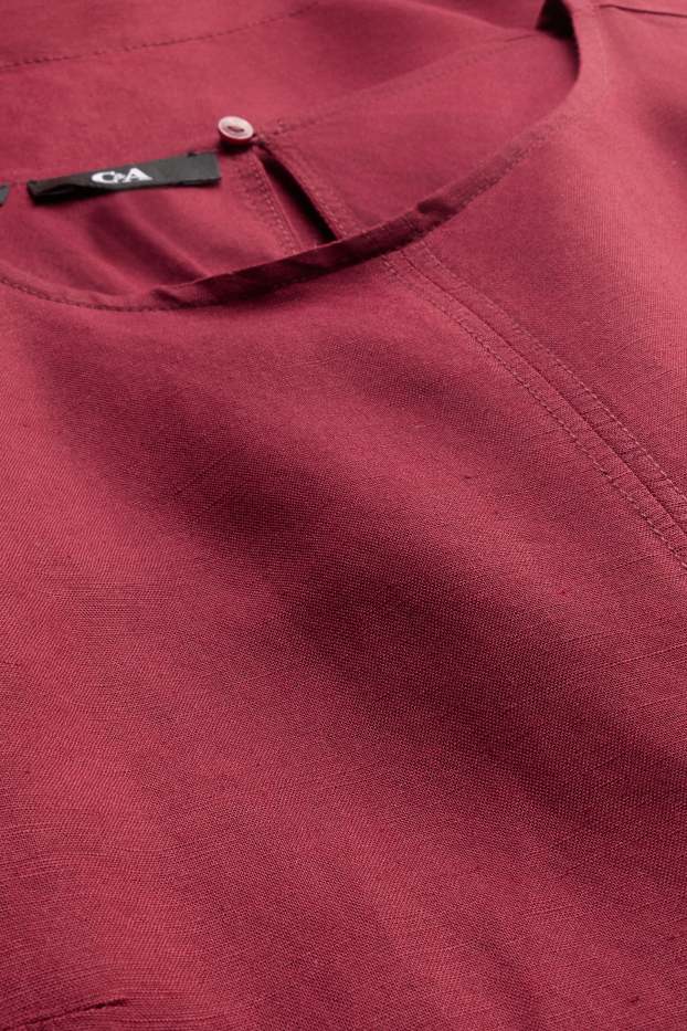 Dames - Jurk - donkerrood