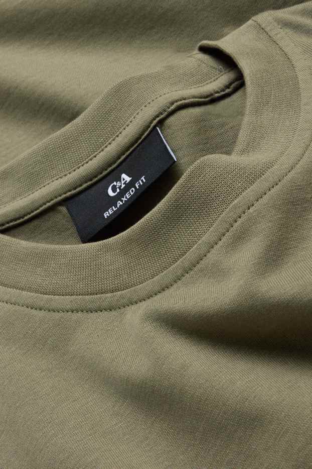 Herren - T-Shirt - Relaxed Fit - grün