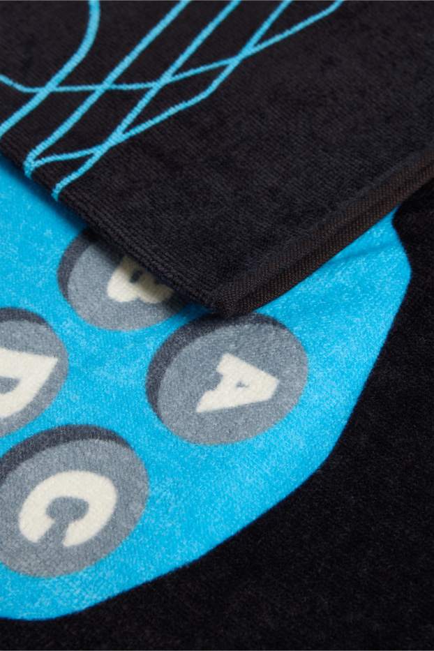 Enfants garçons - Serviette de bain - noir