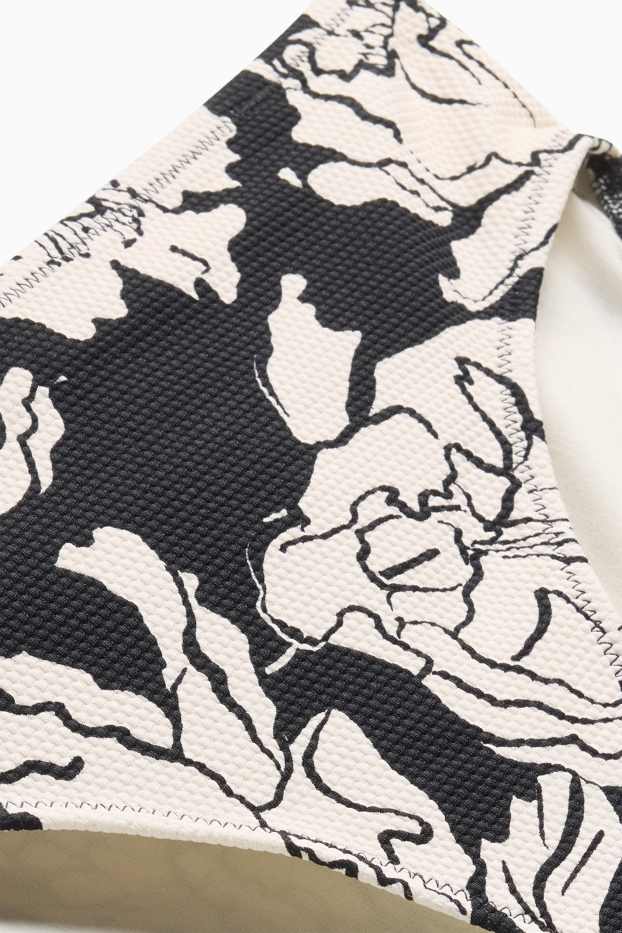 Dámské - Spodní díl bikin - černá/bílá