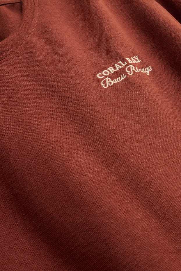 Men - T-shirt - brown