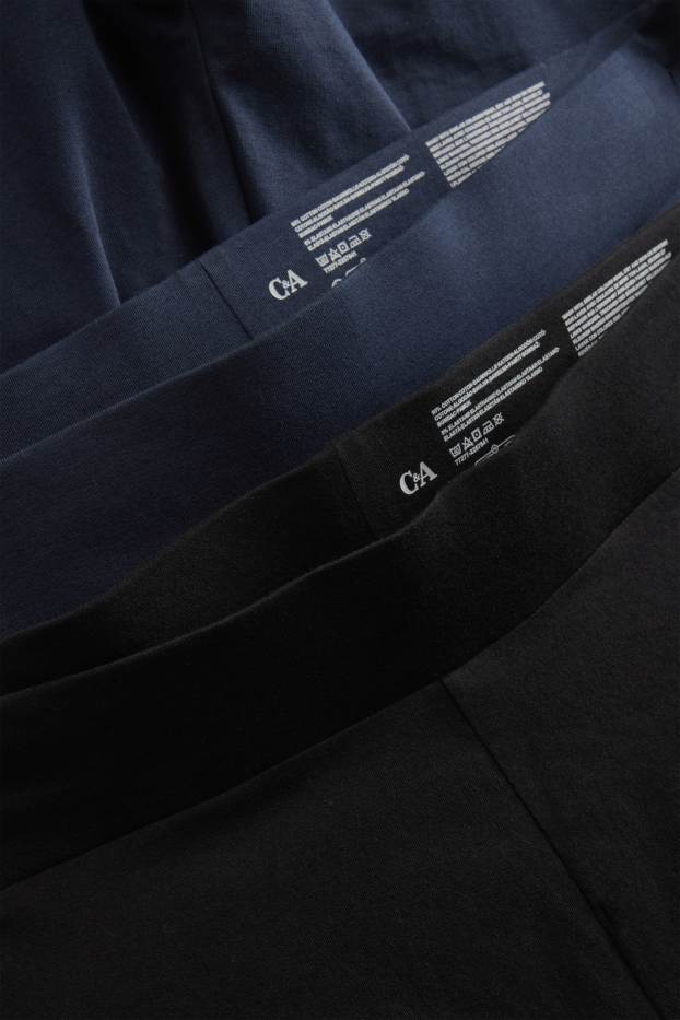 Femei - Multipack 2 perechi - pantaloni scurți de ciclism - albastru închis