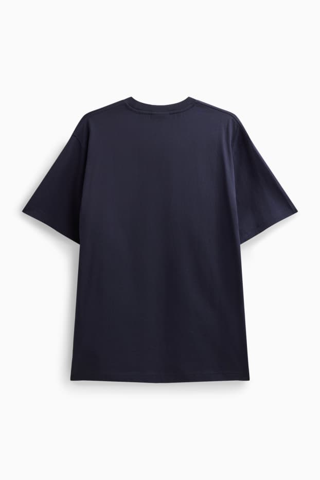 Hommes - T-shirt - bleu foncé