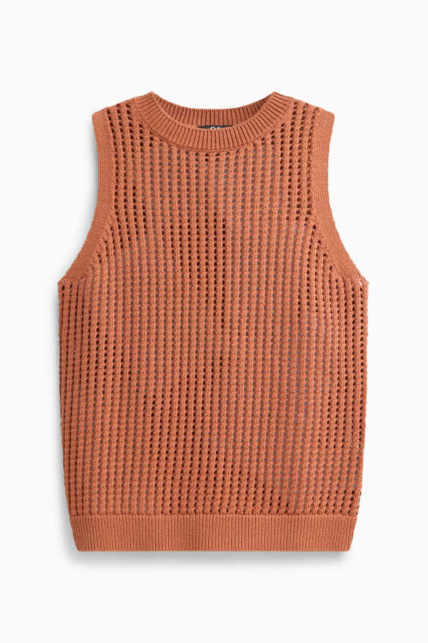 Femmes - Pull - terracotta
