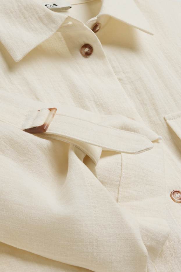 Femmes - Chemisier - blanc crème