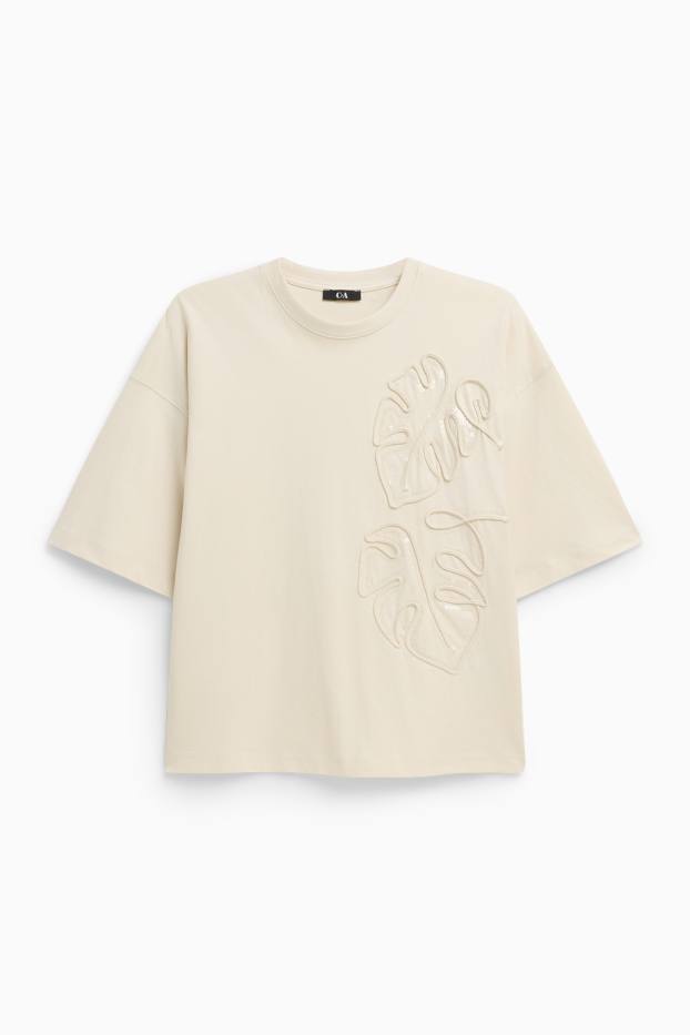 Donna - T-shirt - crema