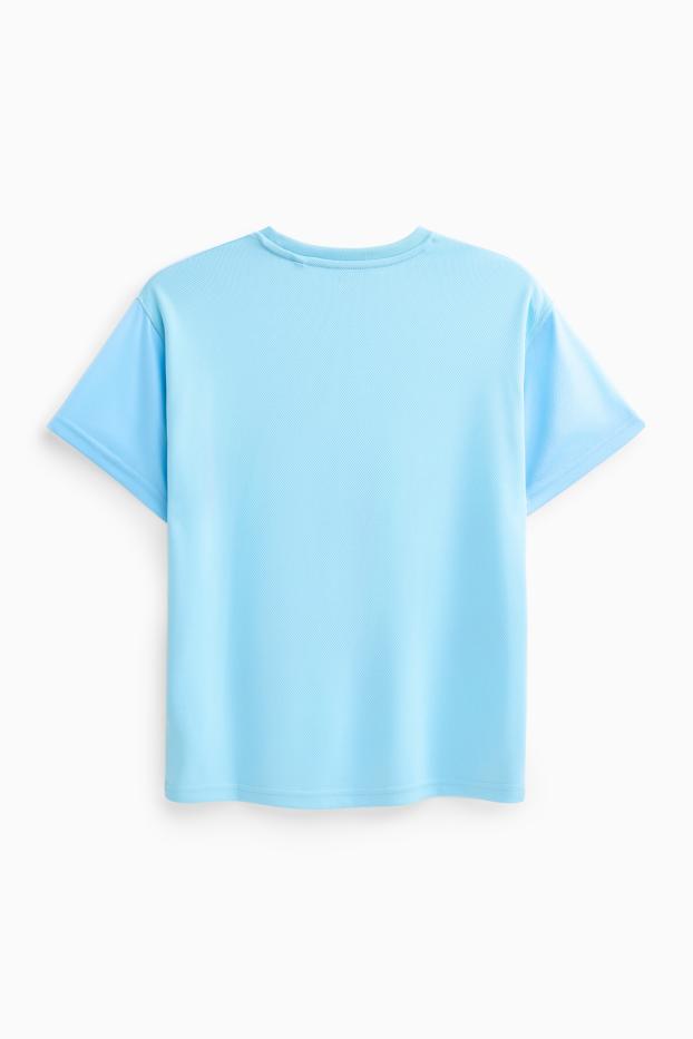 Děti - chlapci - Basketbal - tričko s krátkým rukávem - světle modrá