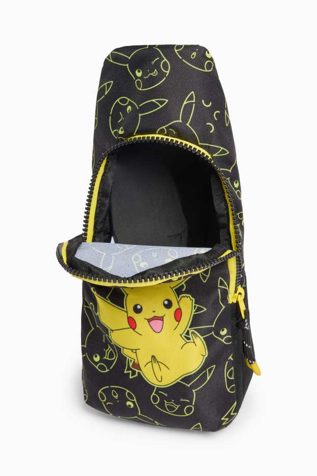 Enfants garçons - Pokémon - Pikachu - sac bandoulière - noir