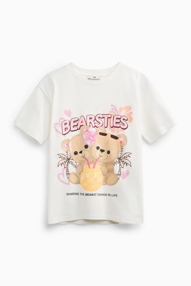 Nena - Ós - samarreta de màniga curta - blanc